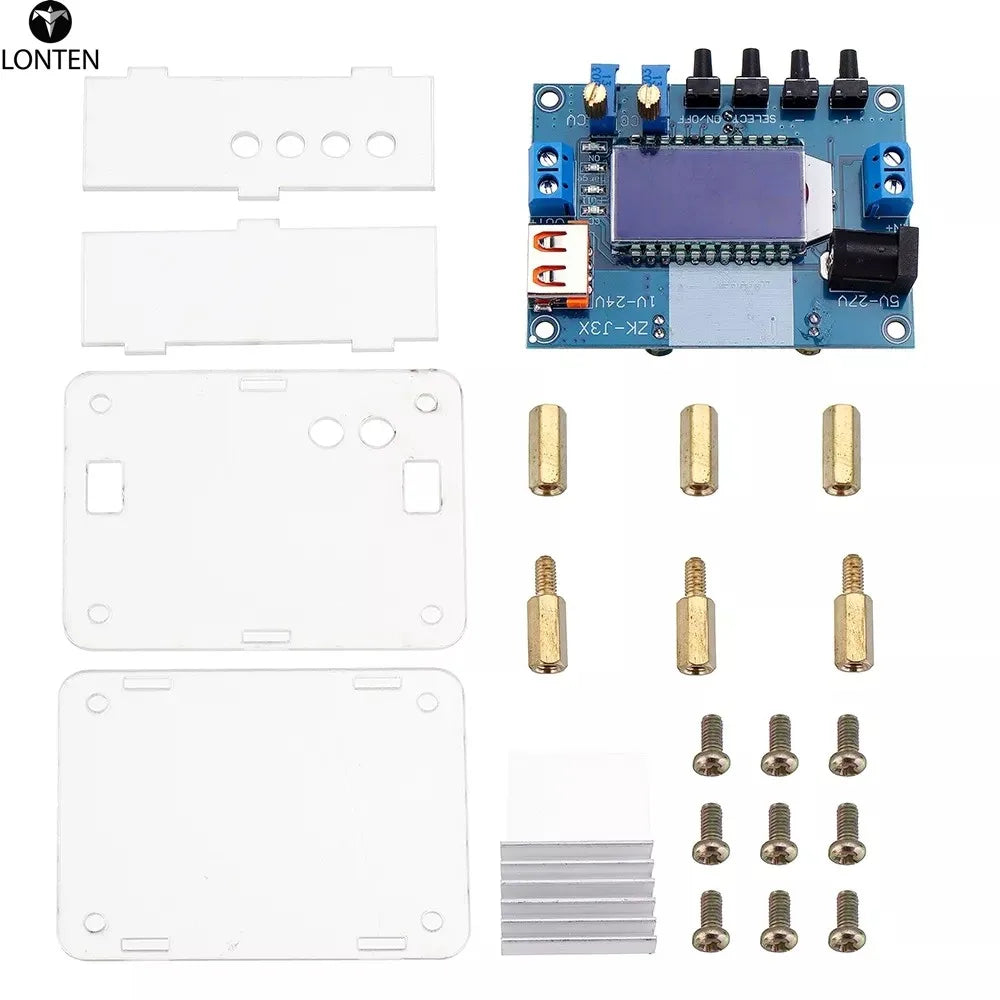 Custom Lonten DC-DC 12V to 9V/5V LCD Voltage Regulator Digital Step Down Power Supply Module with USB Charging Capacity Display Manufacturer