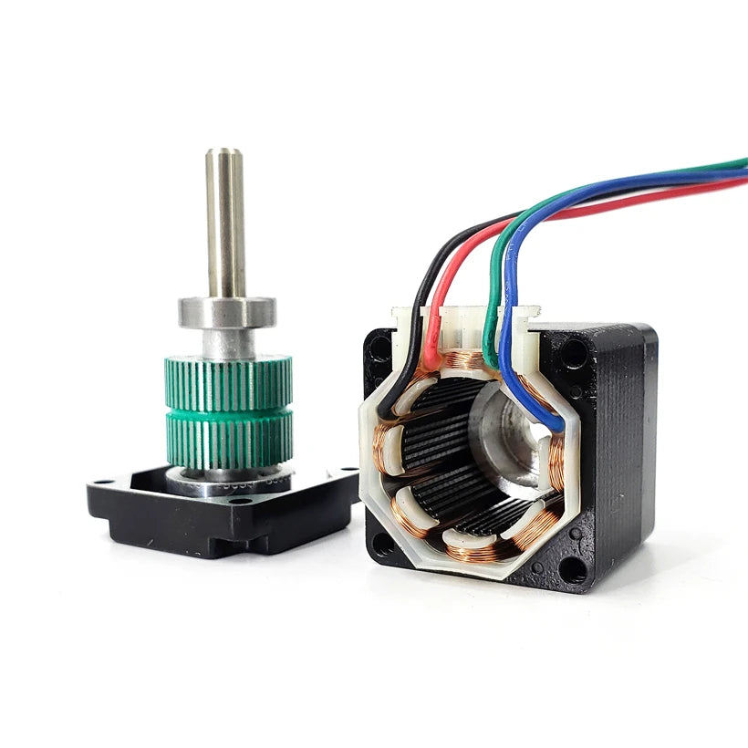 Custom 1.8 degree 28BY 2-phase 4-lead NEMA 8 Stepper Motor Micro Mini 28mm Stepping Motor 1.4N.cm Torque for SMT Dispensing Machine Manufacturer