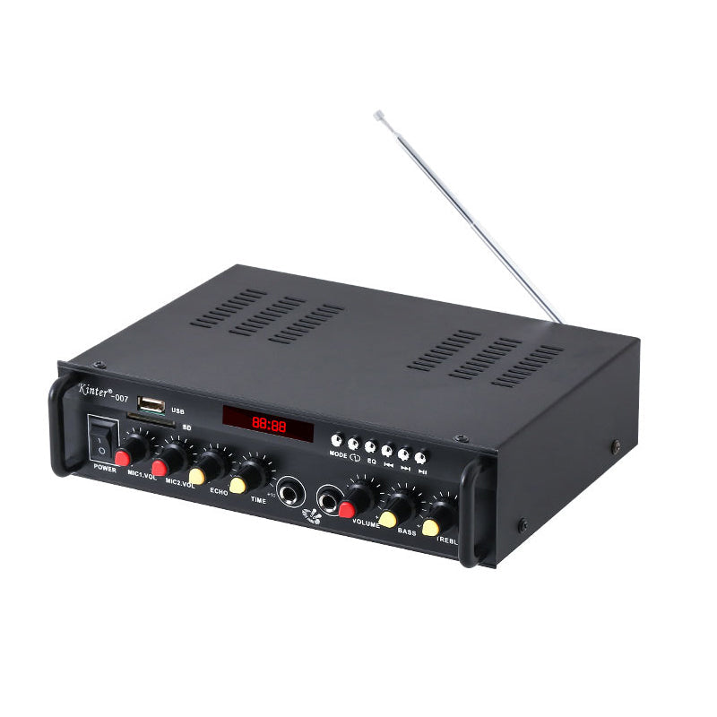 2*60W FM Mp3 Player Audio Power AMP HiFi Class AB Digital Mp3 Decoder Equalizer Home Car audio Amplifier board pcb assembly Customize