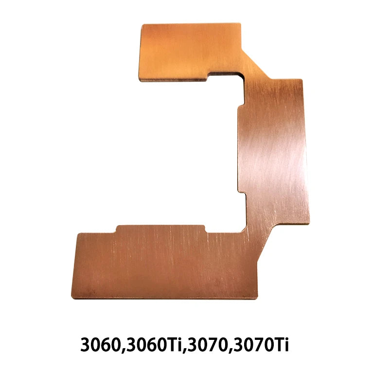 Custom GPU VRAM Heatsink Copper Graphics Card Memory RTX 3060 3070 3080 3090 / 5600 5700 GPUs Cooler 15-40 Degree Replace Thermal Pad Manufacturer