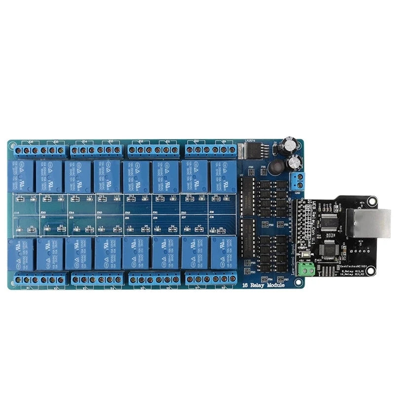 Custom Lonten NEW Ethernet Control Module With 16 CHs Relay For ard LAN WAN WEB Server RJ45 Manufacturer