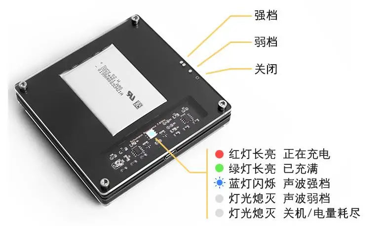 Custom Schumann Wave Pulse Generator Tool With Switch with battery Module Manufacturer