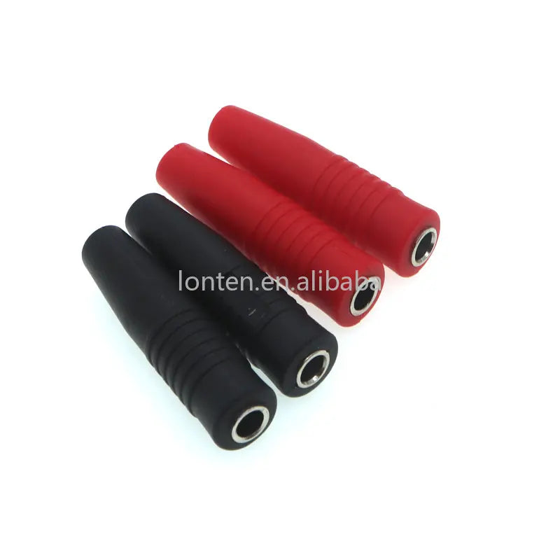 Custom Custom 5Pcs 2mm 4mm Banana Female Insulated Jack Plug Wire Solder Connector Brass Manufacturer