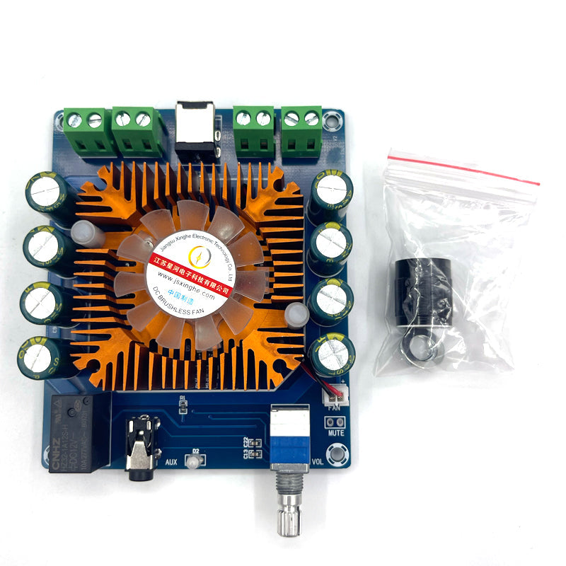 TDA7388 4*50W Audio Power Amplifier Board Automotive 4.0 Ch AMP Class AB Car Stereo Home Theater Amplifiers board pcb assembly customize