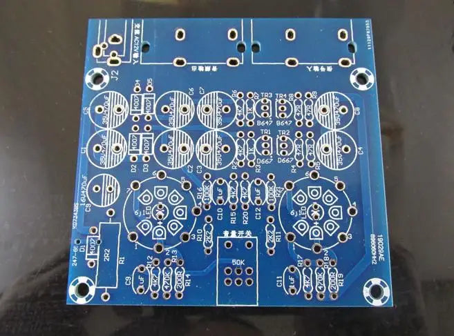 Custom 6J1 tube pre-amplifier HIFI Headphone Amplifier Vacuum Tube Preamplifier Kit modules Manufacturer