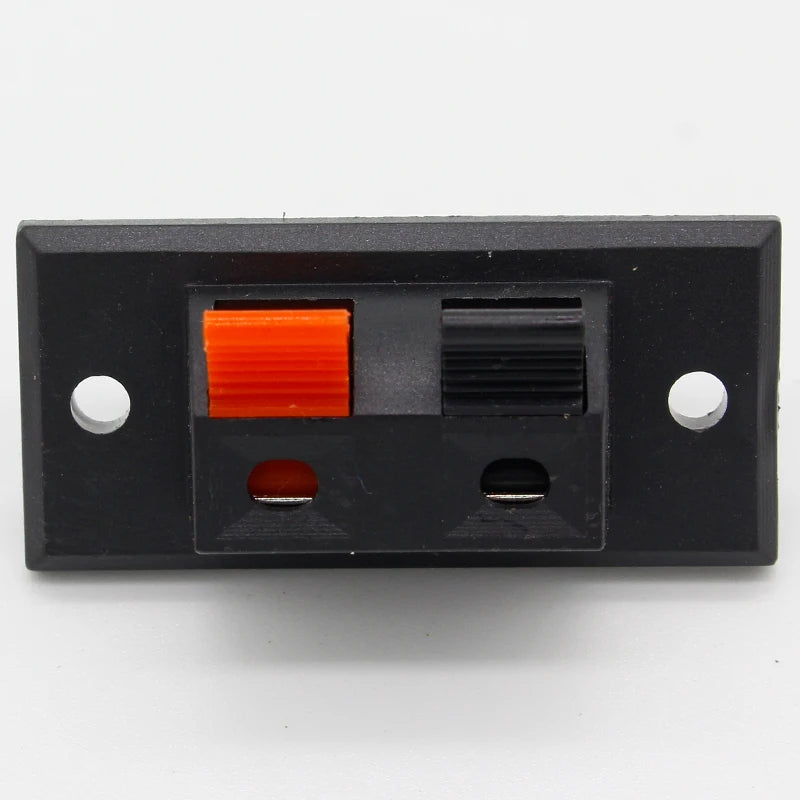 Custom 2 Positions Connector Terminal Push in Jack Spring Load Audio Speaker Terminals Manufacturer