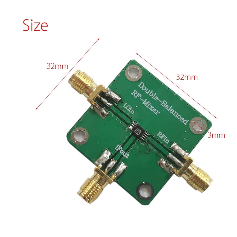 Custom Microwave Radio Frequency Dual Double Balanced RF Mixer Frequency Transducer Female Differential Circuit Signal IF Filter Manufacturer