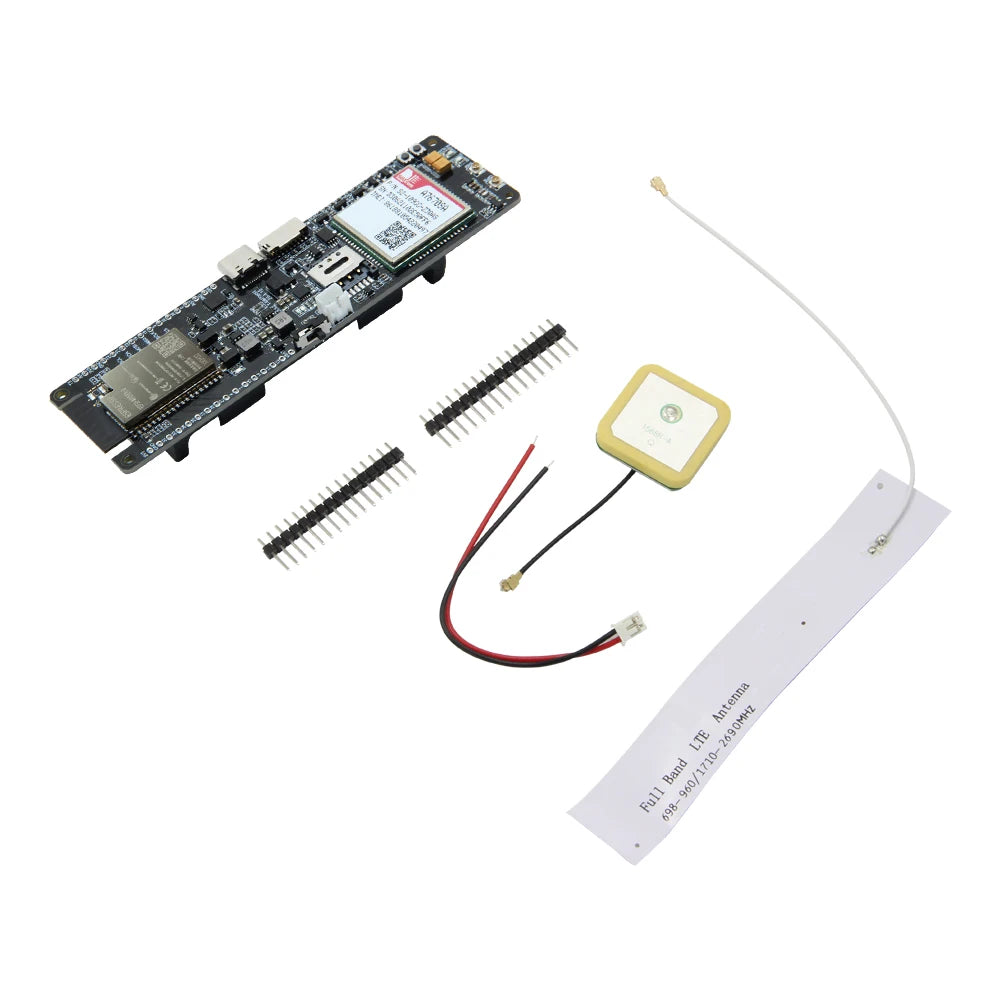Custom T-SIM-A7670SA Module ESP32 Chip 4G LTE CAT1 ESP32 MCU Support GSM/GPRS/EDGE 18650 Battery Holder Solar Charge Board PCB Manufacturer