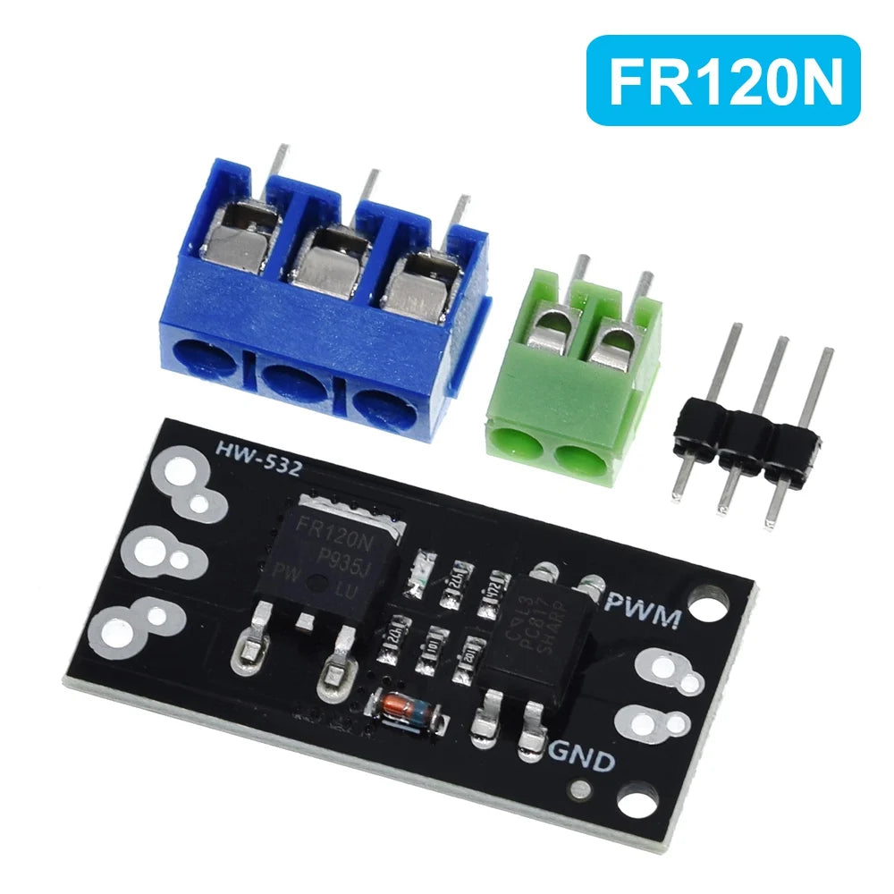 Custom FR120N LR7843 AOD4184 D4184 Isolated MOSFET MOS Tube FET Module Replacement Relay 100V 9.4A 30V 161A 40V 50A Board Manufacturer