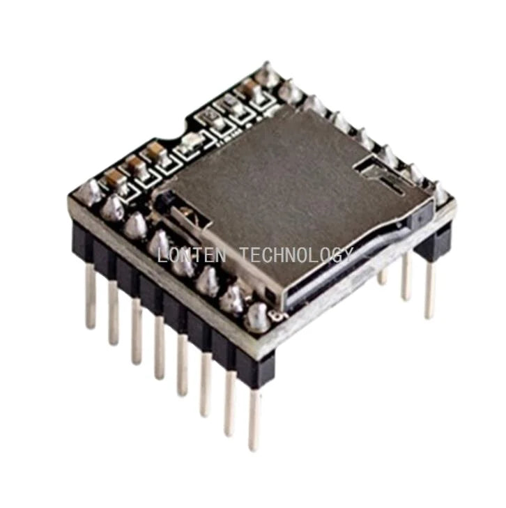 Custom Mini MP3 Player Module DFPlayer 16P Support WAV WMA TF Card FAT16/32 mp3 module Manufacturer