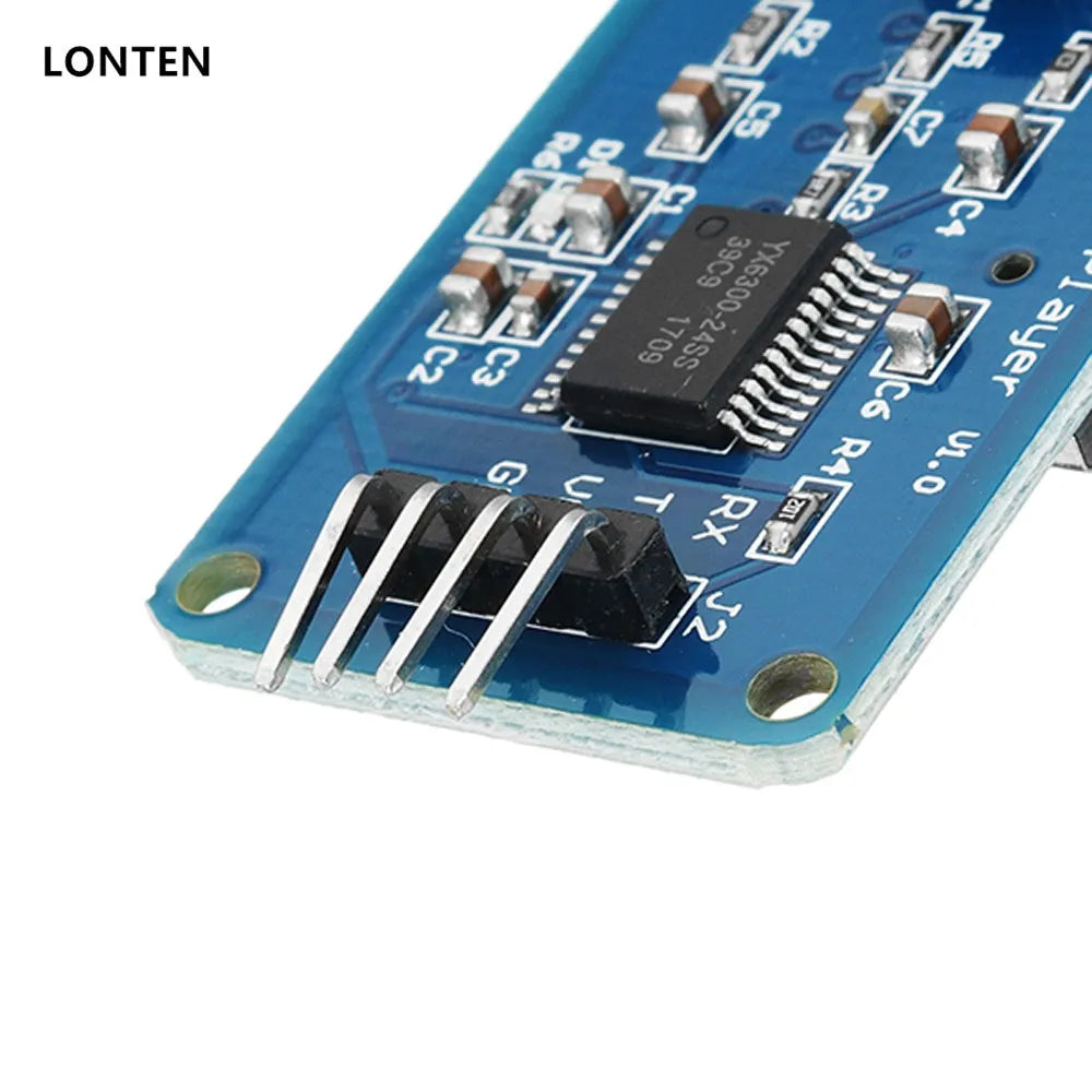 Custom Custom YX6300 UART TTL Serial Control MP3 Music Player Module Polyimide flexible pcb board/fpc board with high standard Manufacturer
