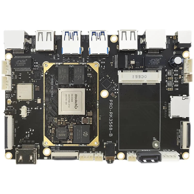 Custom Rockchip RK3568 Development Board RK3568 Core Board Rockchip Pro-RK3568 PCB microphone hdi Manufacturer
