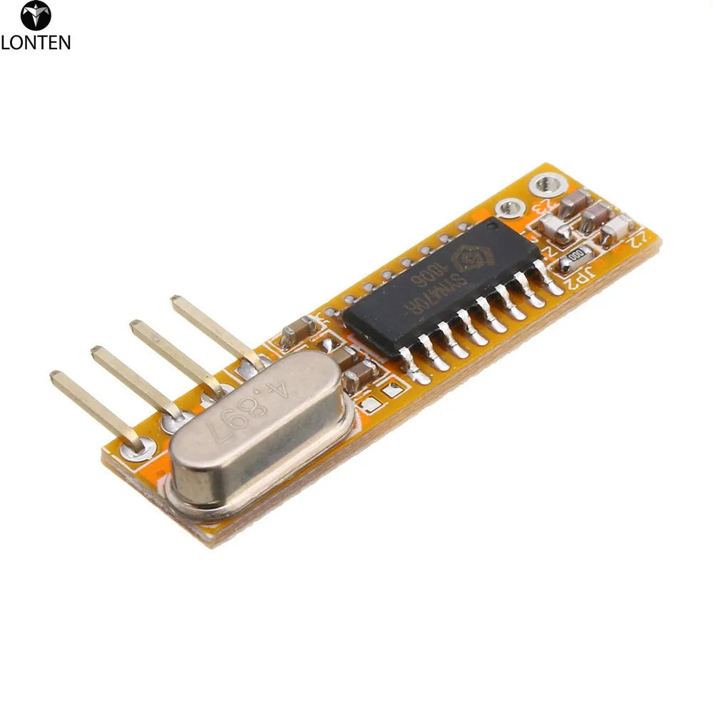 Custom High Quality OEM android board printed circuit board pcb assembly RXB12 315Mhz/433Mhz Superheterodyne Wireless Receiver Module Manufacturer