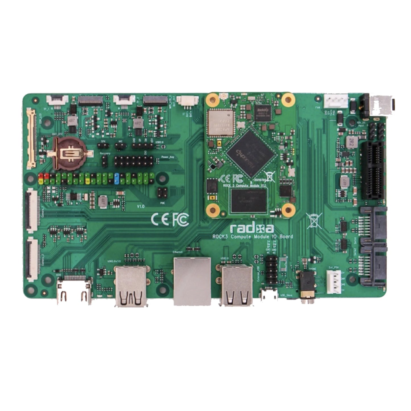 Custom Radxa CM3 Core Board Supporting IO Board Manufacturer