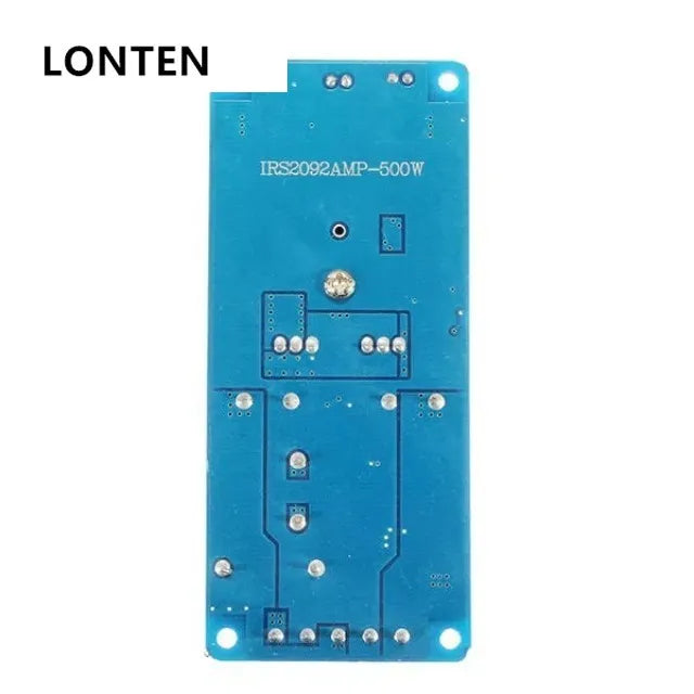 Custom Lonten IRS2092S 500W Mono Channel Digital Amplifier Class D HIFI Power Amp Board With FAN Manufacturer
