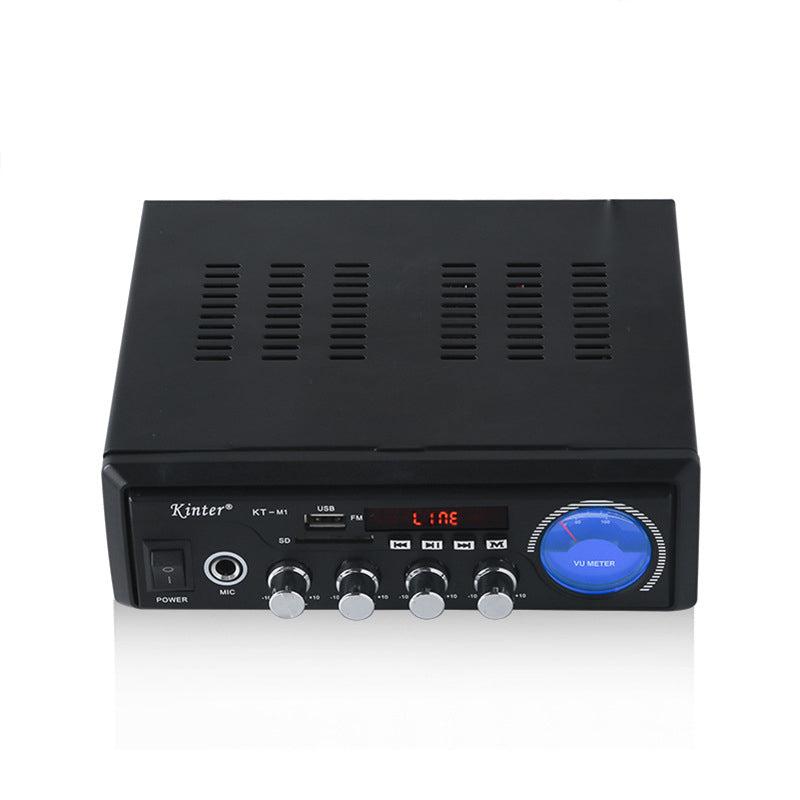 2*60W FM Mp3 Player Audio Power AMP Class D Digital Mp3 Decoder Home Car Amplifier AC90-240V Equalizer pcb assembly Customize