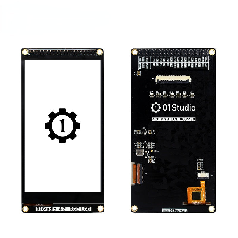 4.3 Inch RGB Touch Screen LCD Module DaVinci Development Board Micropython Python RGB888 Custom PCB android smart phone pcba