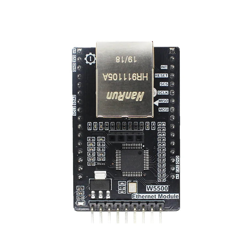 Custom W5500 Ethernet Module SPI Hardware TCP IP pyBoard Interface Micropython Development board Custom PCB flex and smd pcba Manufacturer