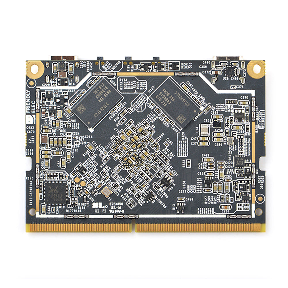 SOM-RK3399 AI Developer kit WiFi BT Support Gbps Ethernet and Dual-screen display Android/Ubuntu/QT/buildroot IN/OUT Custom PCB customize