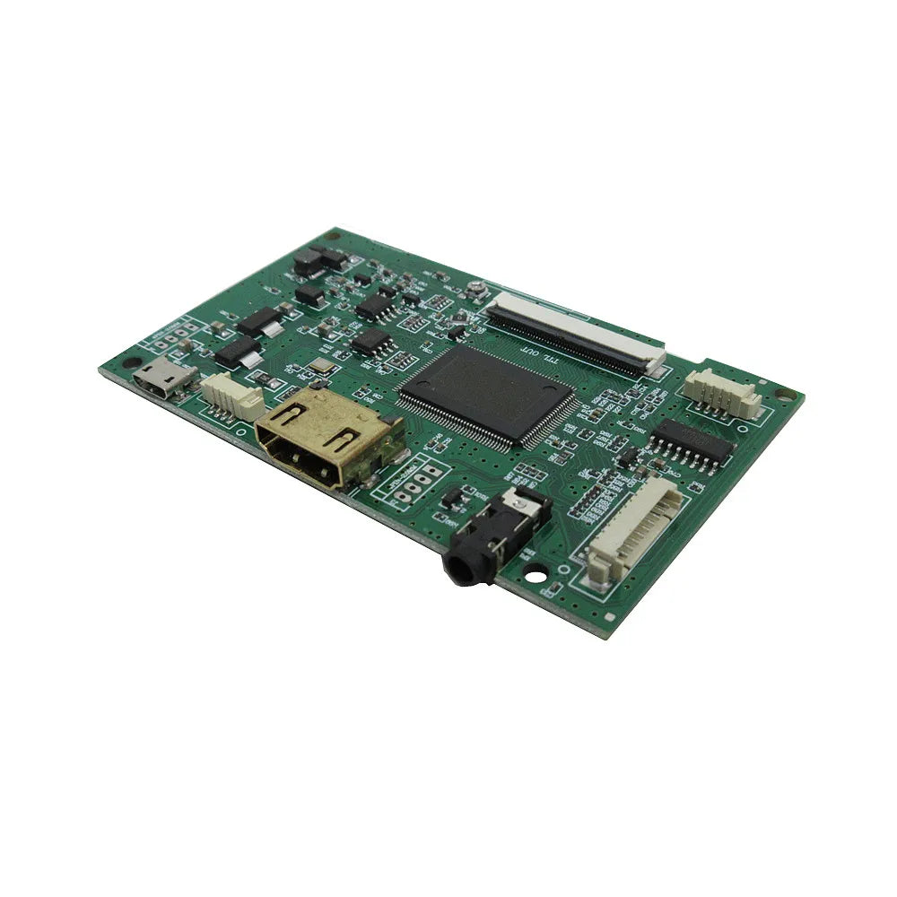 Custom 7 Inch LCD Display Screen Monitor Driver Control Board Audio HD-Compatible Digitizer Touchscreen For Raspberry Pi Banana Pi PC Manufacturer