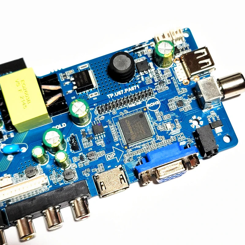 Custom New LCD TV motherboard TP U67. PA671 Can replace TP.V56.PA671 TP.VST59.PA671 TP.VST59.P67Manufacturer