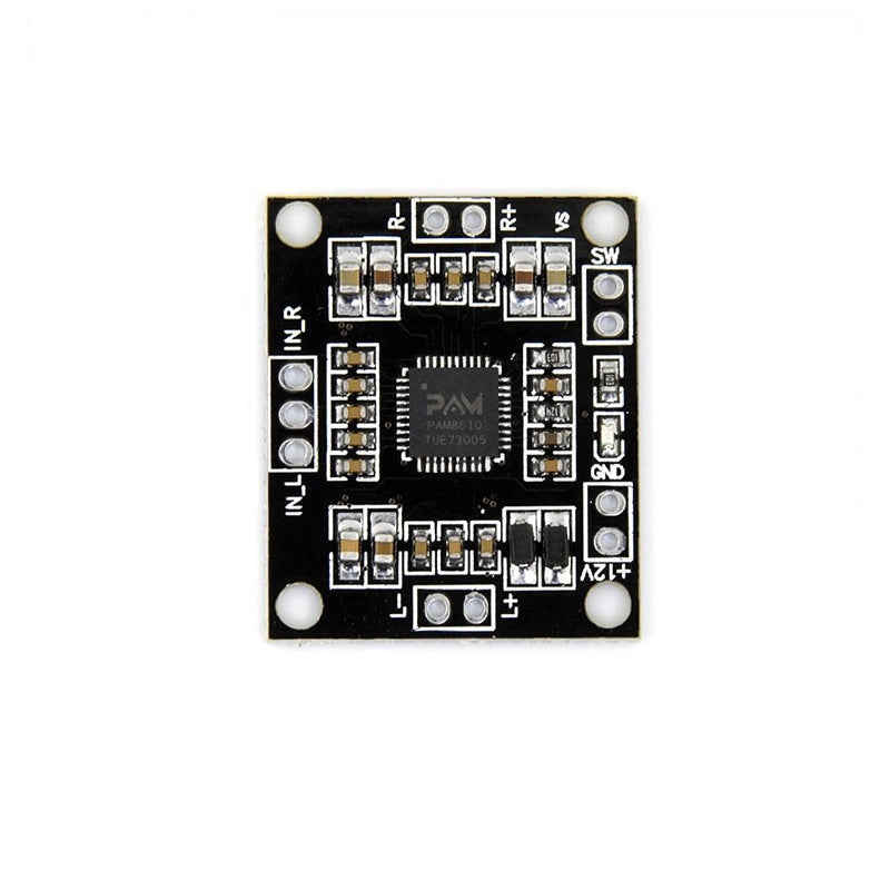 2*15W PAM8610 Mini Amplifier Board Digital Dual Channel DC7-15V Class D Small Stereo Audio Amplifiers Amp pcb assembly Customize