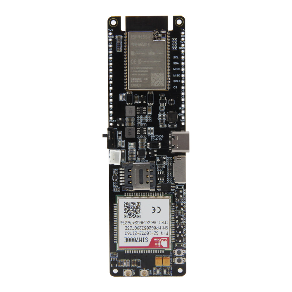 TTGO T-SIM7000E ESP32-WROVER-B Wireless Module Support SIM TF Card WiFi IOT Expansion Development Board Custom PCB customize