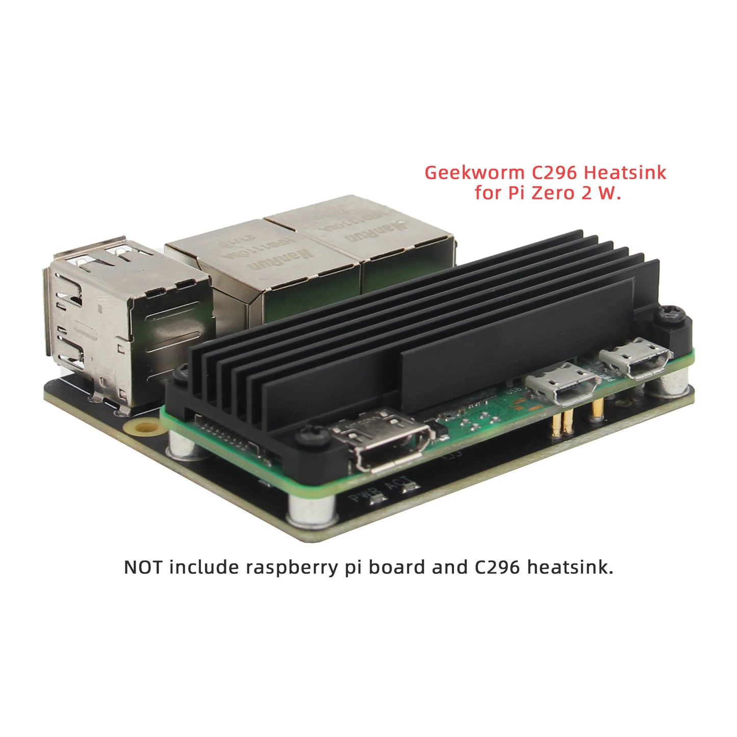 Custom Raspberry Pi Zero 2 W / Zero W Soft Router Shield with Ethernet & USB 2.0 Port (X305) Manufacturer