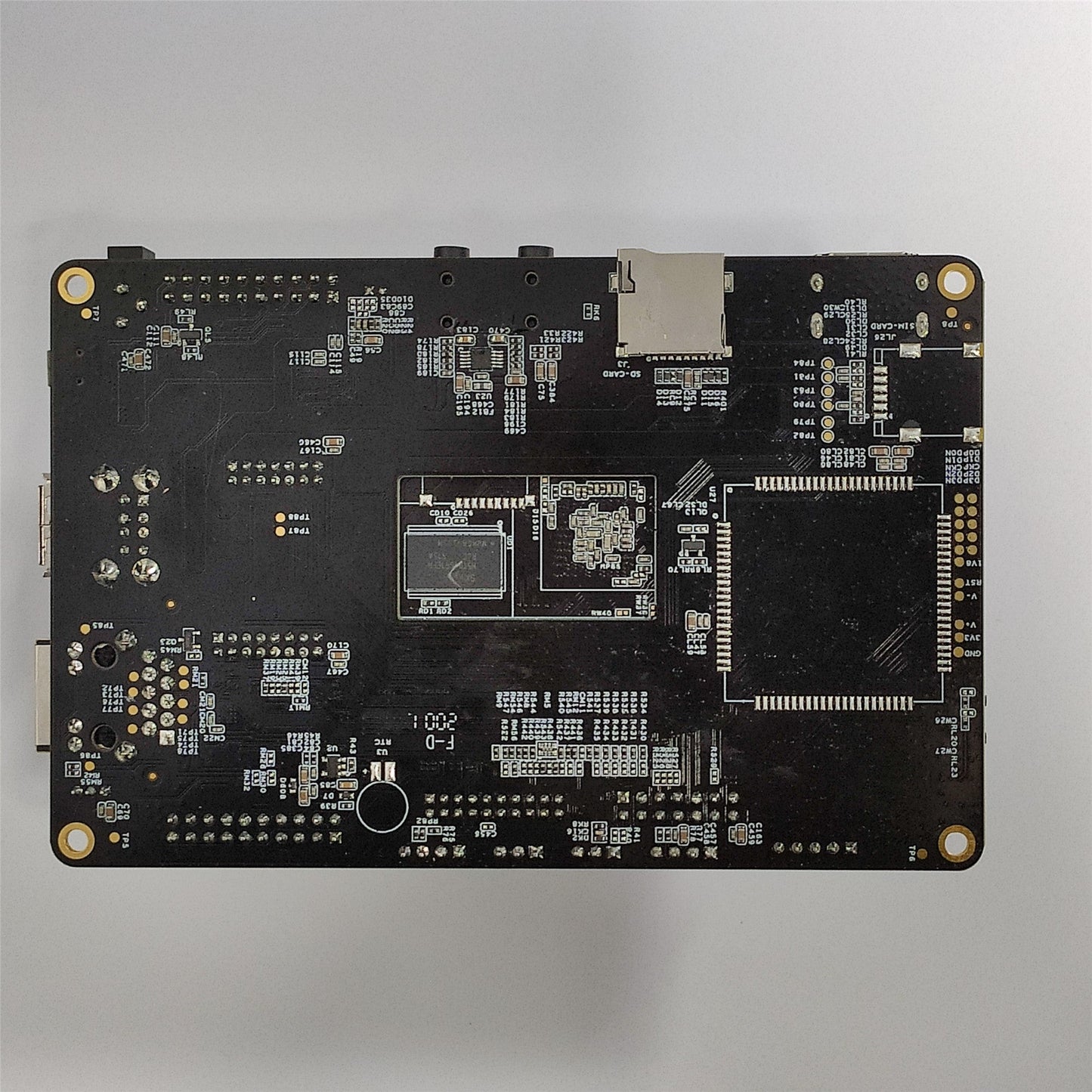 V536 Artificial Intelligent Video Processing Development Board Allwinner A7 Dual Core 4K Custom PCB pcba yellow customize