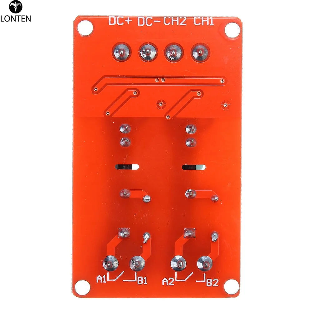 Custom China Shenzhen OEM PCB printed circuit board electronic assembly 5v 2ch Two way Solid State Relay Module Manufacturer