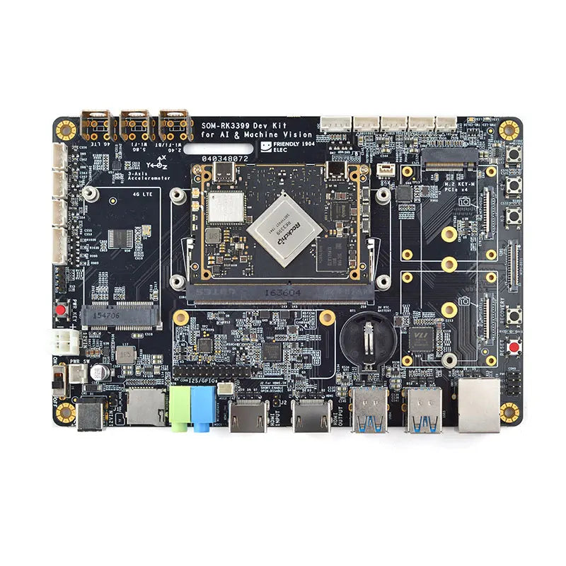Custom Friendly SOM-RK3399V2 core board, 4GB memory 16GB flash memory IN dual MIPI dual frequency WiFi Custom PCB lorawan pcba Manufacturer