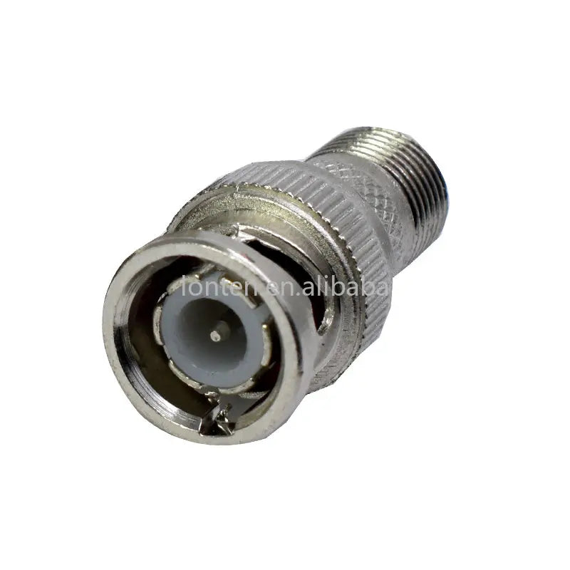 Custom 5pcs BNC Male Plug To F Female Jack Coax Connector Adapter For CCTV Camera Drop Shipping Support Silver monitor Manufacturer