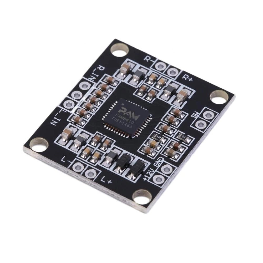 2*15W PAM8610 Mini Amplifier Board Digital Dual Channel DC7-15V Class D Small Stereo Audio Amplifiers Amp pcb assembly Customize