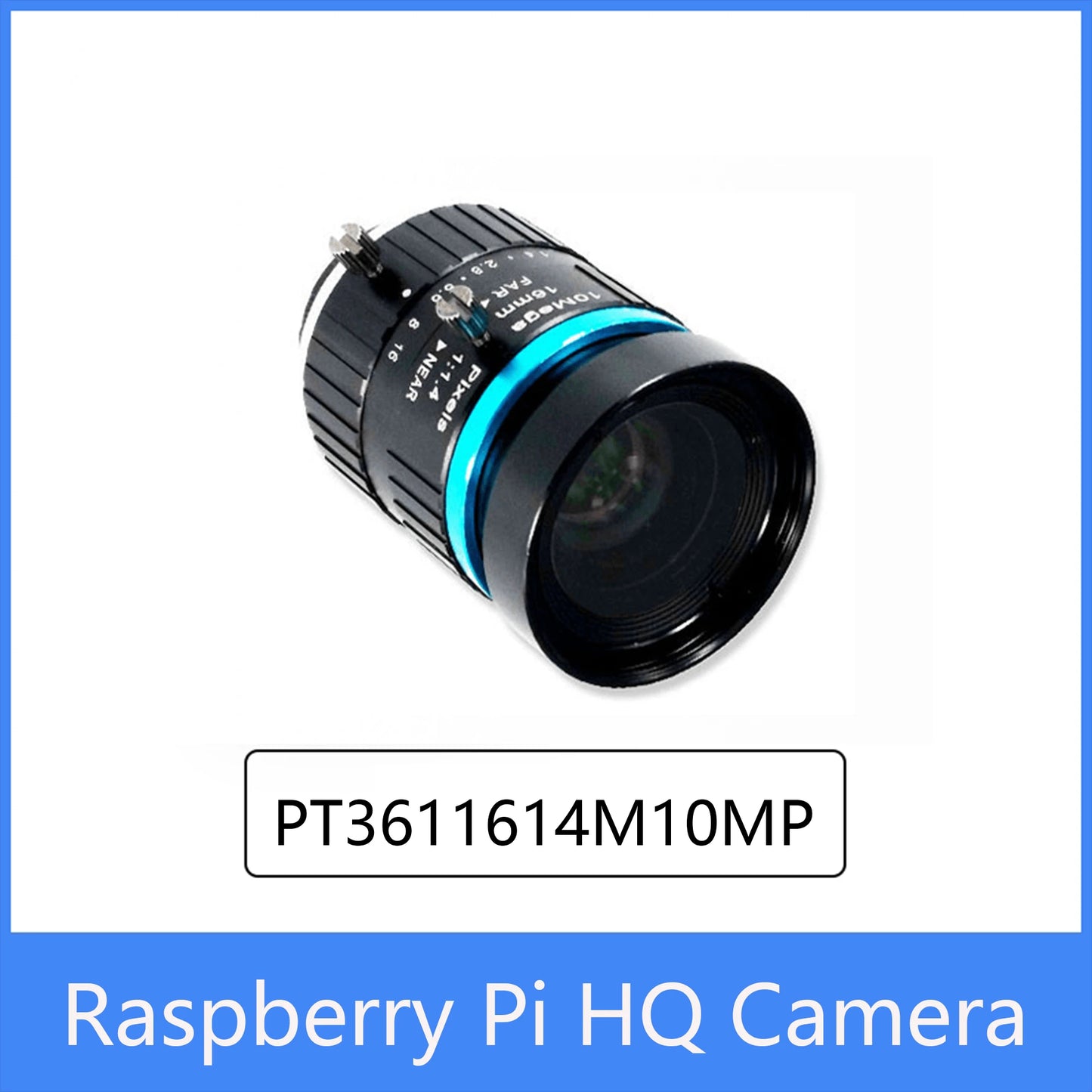 Custom Raspberry Pi HQ Camera Official product 16mm Telephoto Lens 10MP high-resolution Sony IMX477 sensor for 4b/3b+ Manufacturer