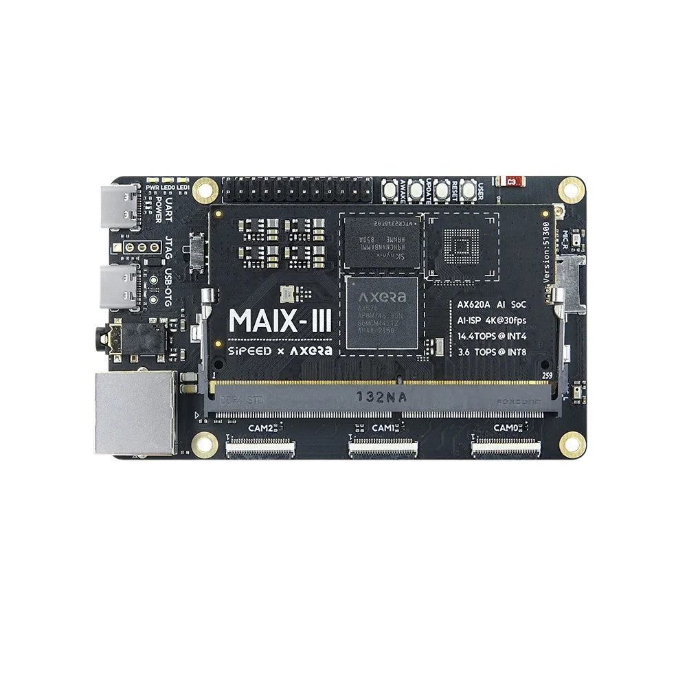 Custom Lonten M3AXPI Artificial Intelligence Vision AI ISP Low Light Level Night Vision Love Core Linux Development Manufacturer