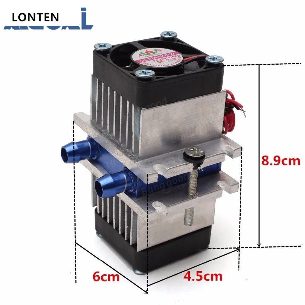 Custom Lonten DIY Thermoelectric Peltier Refrigeration Cooling System + Fan Kit Manufacturer