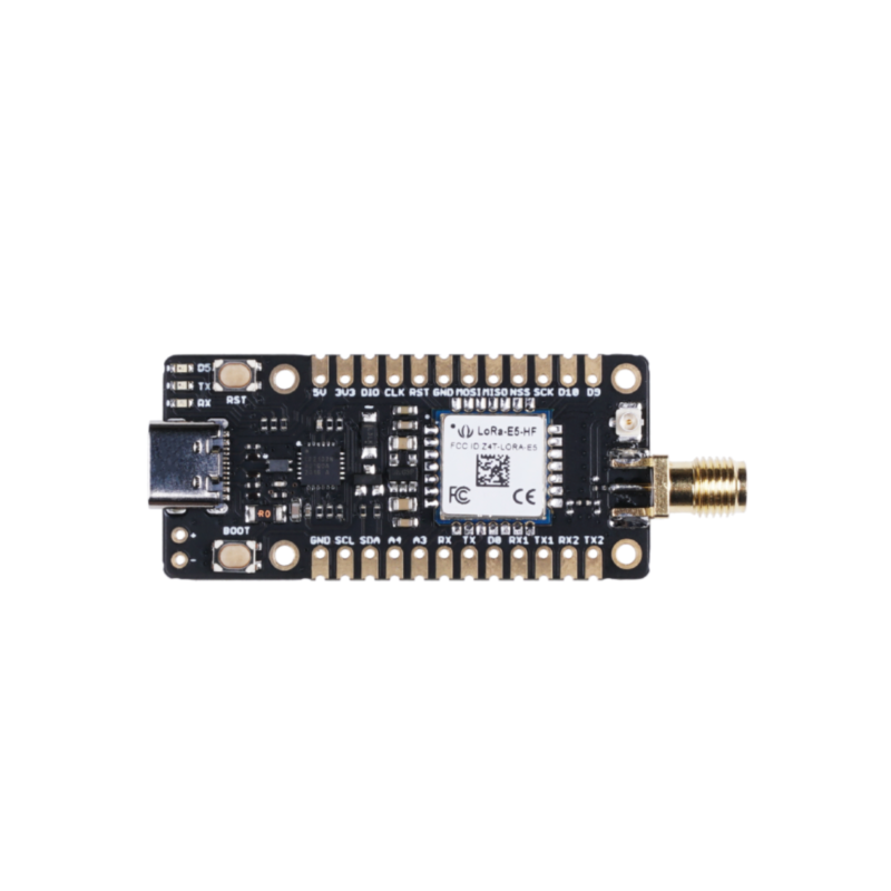 LoRa-E5 mini (STM32WLE5JC) Dev Board, LoRaWAN protocol and worldwide frequency supported Custom PCB pcba asic sensor pcba customize