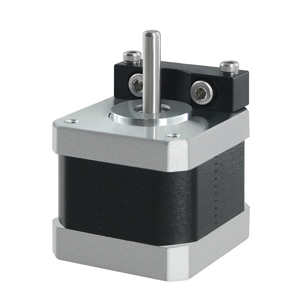 Custom 3D Printer Parts Nema17 Stepper Motor Aluminum Fixed Angle Code For 3D Printer Ender 3 CR10 Pro Z Axis Mounting Bracket Manufacturer