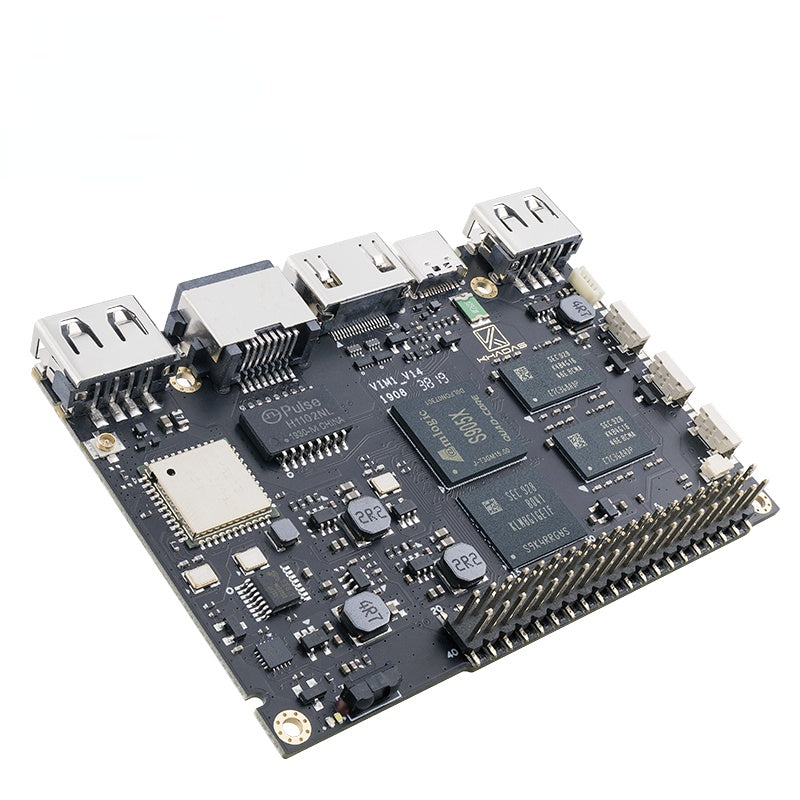 Khadas VIM1 Quad Core Development Board Amlogic S905X Open SourceCustom PCB pcba modulo mini 3 porte switch ethernet customize