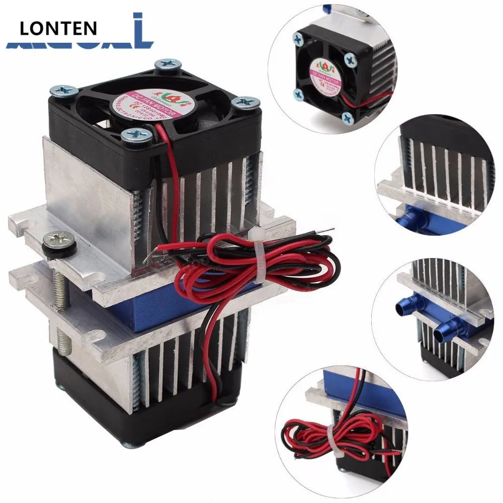 Custom Lonten DIY Thermoelectric Peltier Refrigeration Cooling System + Fan Kit Manufacturer