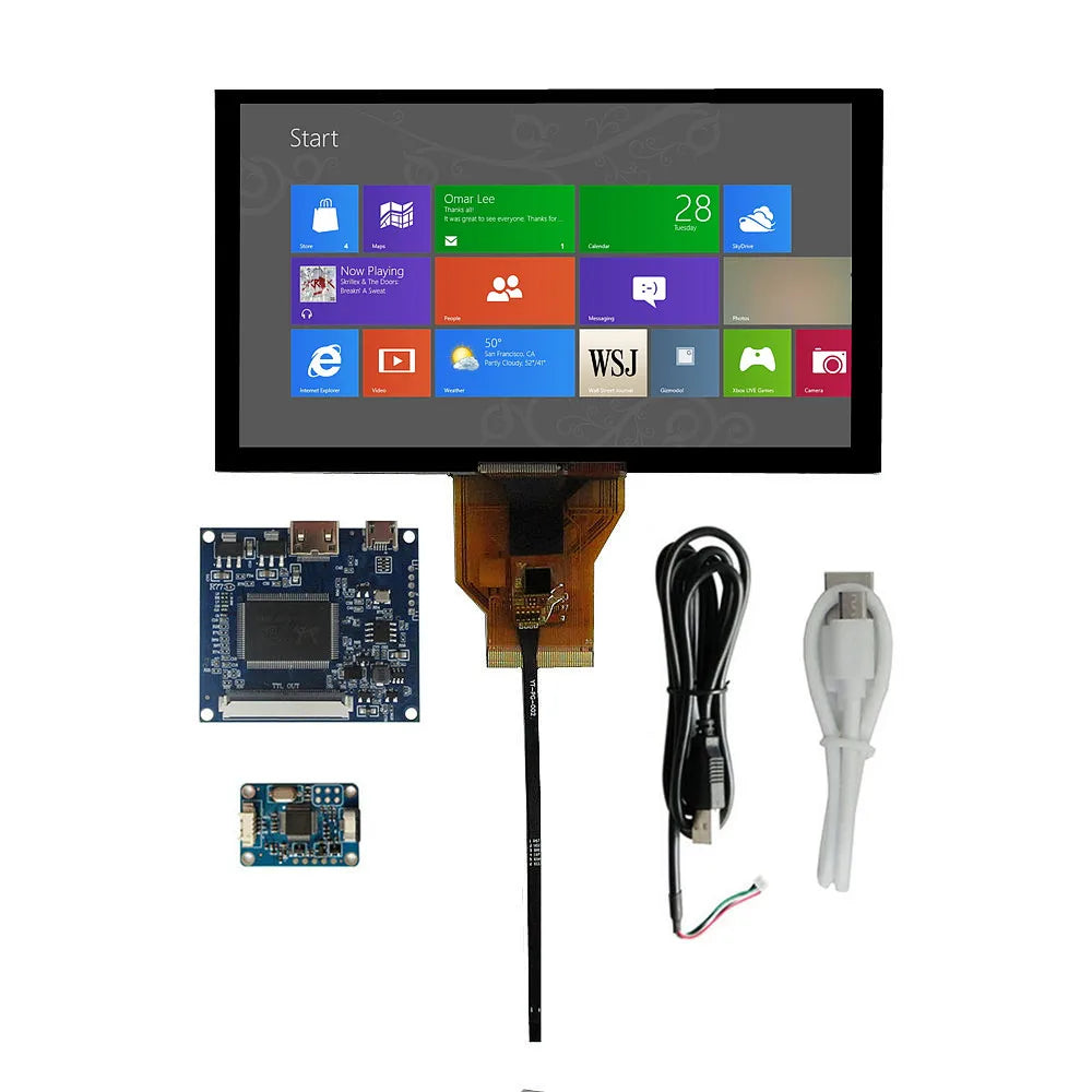 Custom 6.5 Inch AT065TN14 LCD Screen Display Driver Control Board Digitizer Touchscreen HD-Compatible For Raspberry Pi PC Monitor Manufacturer