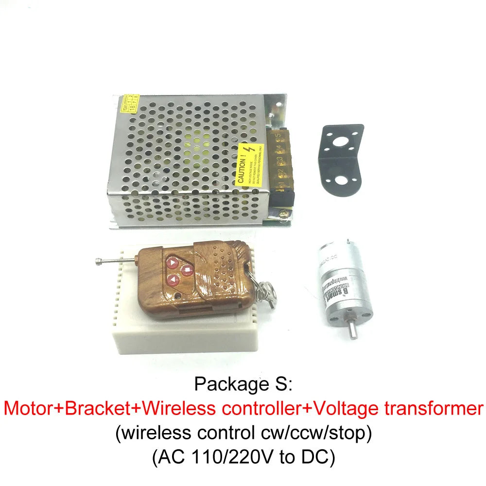 Custom DC Small Gear Motor 6V Reversible Gearbox JGA25-310 Speed Reduced Electric DC Geared Motor 12V 8-1800RPM Smart Parts Manufacturer