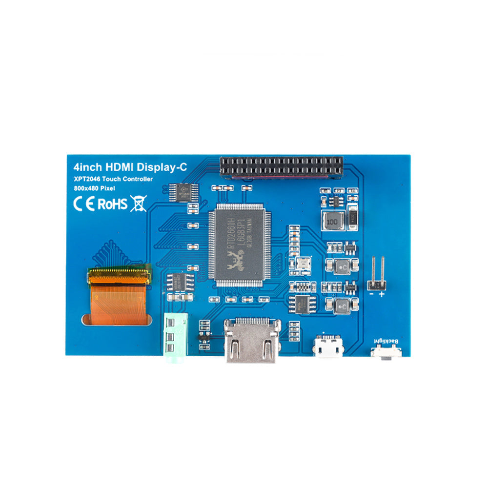 LONTEN 4 inch TFT LCD screen display 480*800 display module IPS screen resistive touch for Raspberry Pi 3B Custom