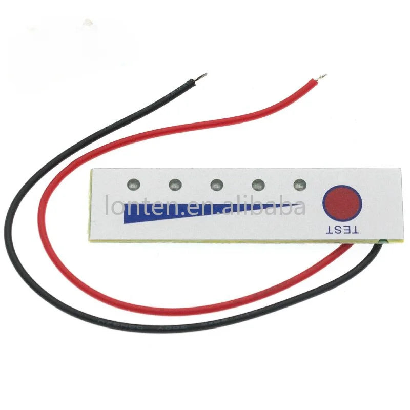 Custom 2S/3S/4S 8.4V 12.6V 16.8V BMS Li-ion Battery Lithium Capacity Indicator Display PCB Module 18650 Power Level Tester LCD Charge Manufacturer