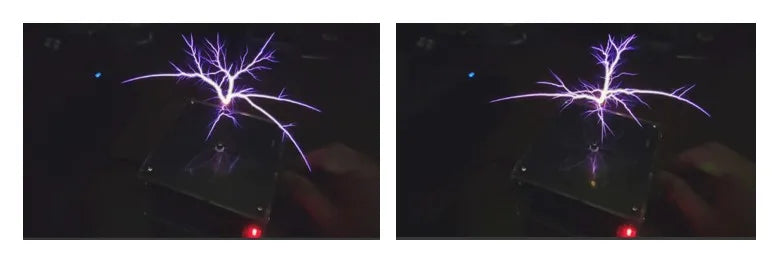 Custom Music Tesla coil high frequency and high voltage generator magnetic storm coil palm arc touchable lightning Manufacturer