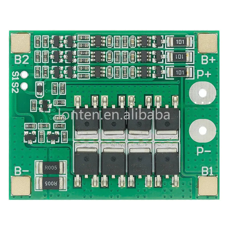 Custom Original chip 3S 25A Li-ion 18650 BMS PCM Battery Protection Board With Balance For li-ion Lipo Battery Cell Pack Module Newest Manufacturer