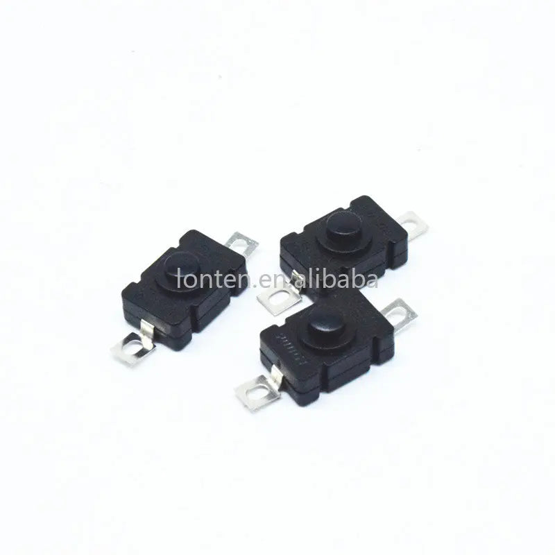 Custom 20PCS Flashlight Switches Touch Push Button Switch AC/DC 250V 1.5A Size 18mm x 12mm (L*W) KAN-28 Manufacturer