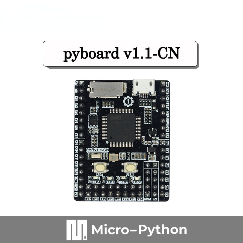 Custom PCB pcba fabrication pyBoard V1.1-CN Micropython STM32 Development Demo Board Embedded Programming iot pcba