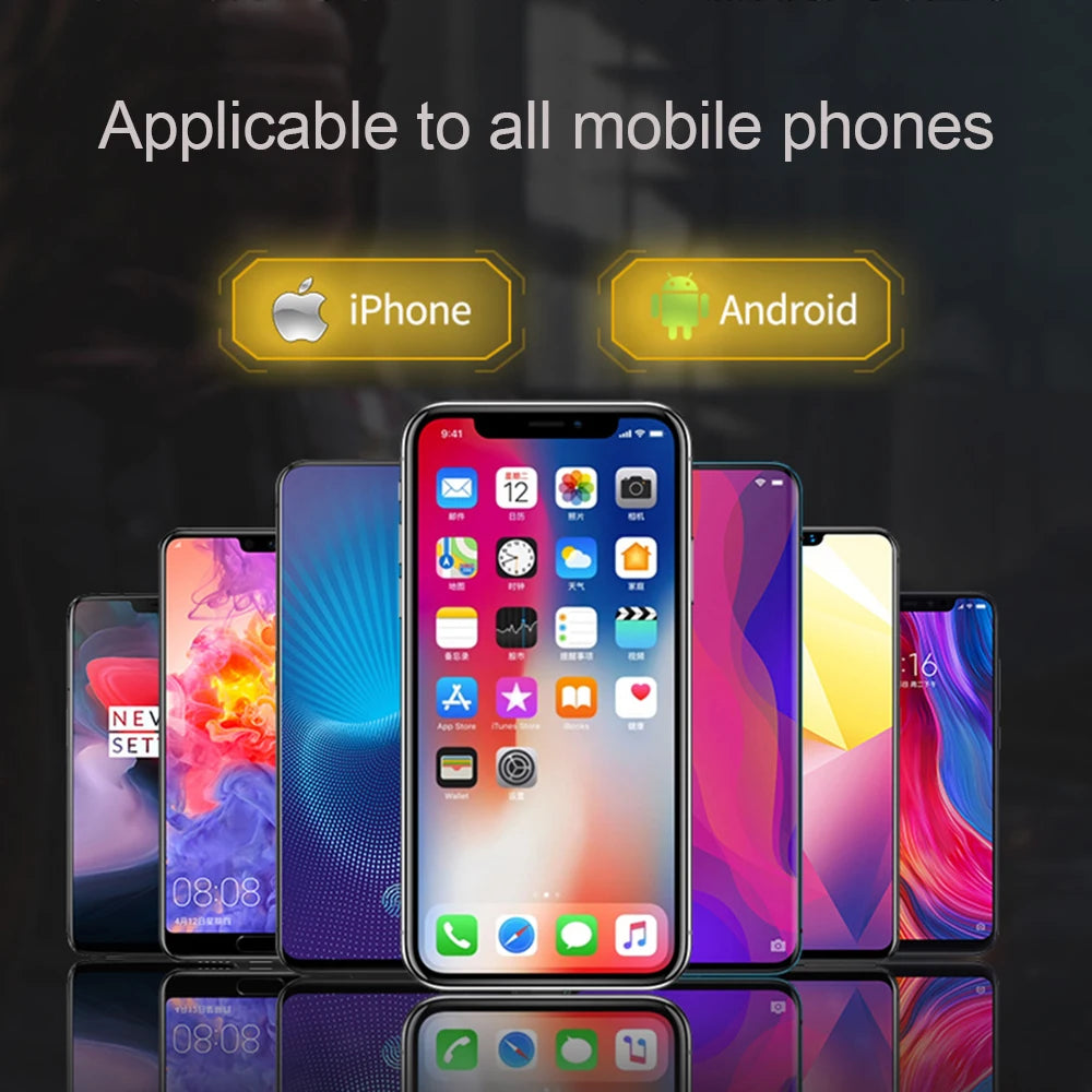 Custom Lonten Metal Smart Phone Mobile Gaming Trigger for PUBG Mobile Game Fire Button Aim Key L1R1 Shooter Controller Manufacturer