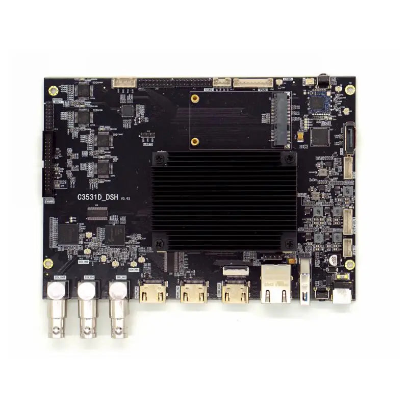 Custom PCBA Hi3531d 4sdi input 1sdi output 2 channels 4kHD input 1 channel 4kHD output WiFi Development Boards Manufacturer
